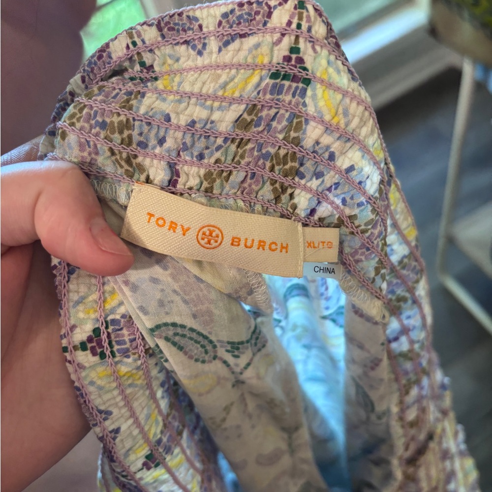 Tory Burch Mosaic Print Jogger Easy Pants - XXL - Picture 5 of 6